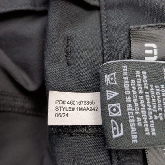 Travis Mathew Open to Close Tech Knit Pants Mens 36x28 Golf Black Performance - Picture 4 of 12